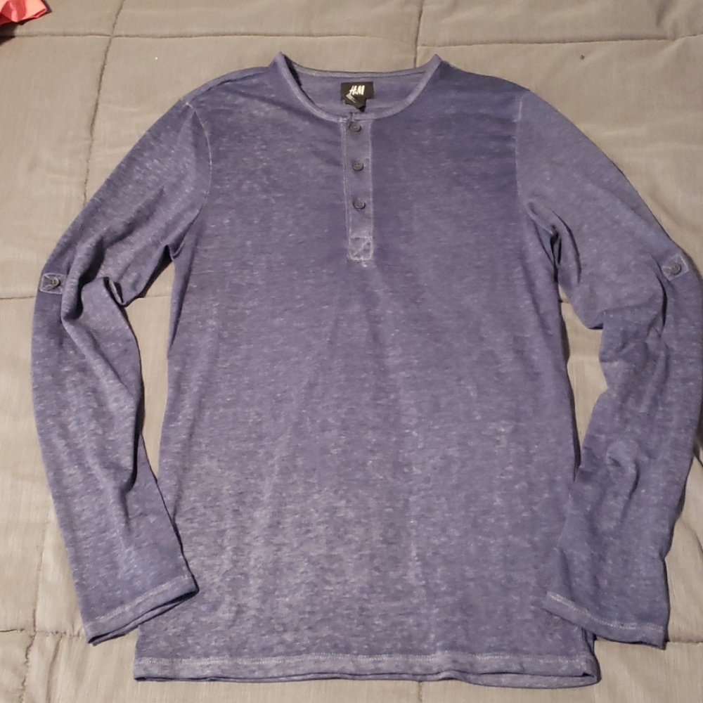 H&M light long sleeve shirt